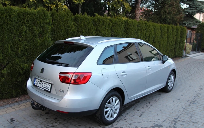 Seat Ibiza cena 25998 przebieg: 134500, rok produkcji 2015 z Niepołomice małe 92